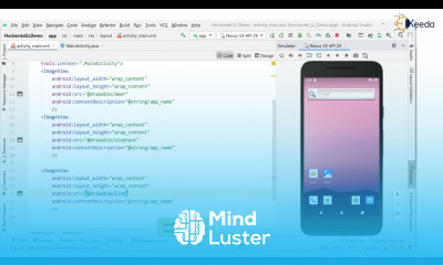 How To Create A Sleek Horizontal Linear Layout For Android Apps