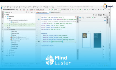 Discover The Sleek Horizontal Scroll View Feature On Android