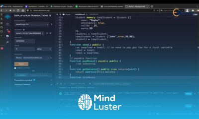 Learn Payable Functions and Addresses - Mind Luster