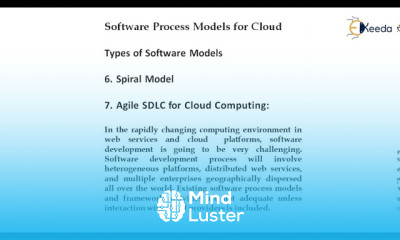 Unleashing The Power Of Software Process Models In The Cloud