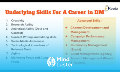 Key Skills Required To Become A Digital Marketer