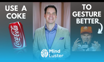 How to Gesture When Speaking using a Coke can