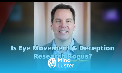Is Eye Movement Deception Bogus