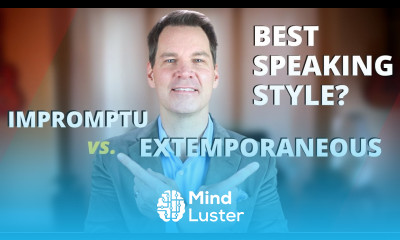 Extemporaneous vs Impromptu Speech Delivery and When To Use Them