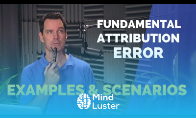 Fundamental Attribution Error