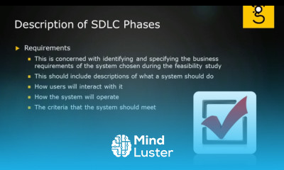 9 System Development Life Cycle SDLC