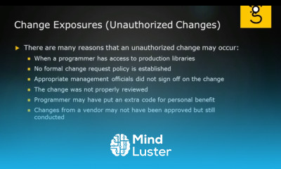 24 IS Maintenance Practices