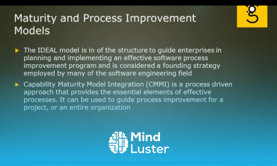 10 Maturity Process Improvement Models