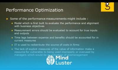Learn 23 Performance Optimization - Mind Luster