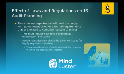 3 Effect of Laws and Regulations on IS Audit Planning