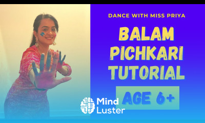 Balam Pichkari Tutorial Kids Age 6 Happy Holi