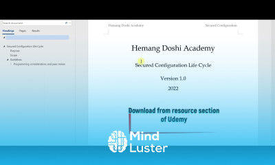 Lecture 11 Step 3 6 Auditing Secured Configuration Documents