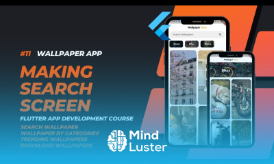 PART 11 Search Screen Implementation Wallpaper App Flutter 3 x App Development Course
