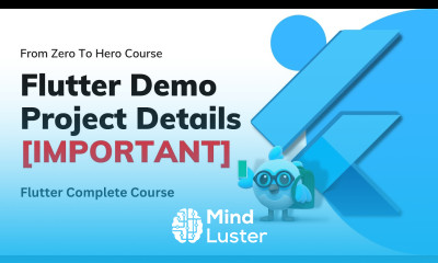 05 Flutter Project Structure Android Studio Features Flutter 3 x Course in Hindi
