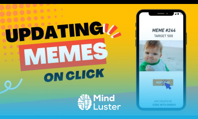 Updating Meme On Button Click App Development Course Flutter 3 x Course in Hindi