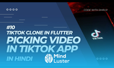 HINDI 10 Picking Video Screen TikTok Clone In Flutter Flutter Tutorial In Hindi