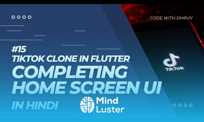 HINDI 15 Completing Home Screen UI TikTok Clone In Flutter Flutter Tutorial In Hindi