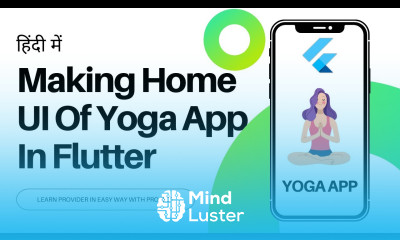 HINDI 06 Home Page UI Of Yoga App In Flutter Provider Tutorial Flutter Flutter Provider