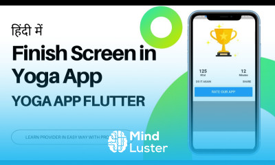 HINDI 27 Finish Screen In Yoga App Yoga App In Flutter