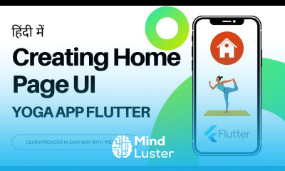 HINDI 08 Home Page UI Of Yoga App In Flutter Provider Tutorial Flutter Flutter Provider