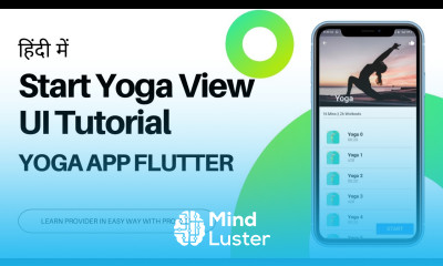 HINDI 11 Creating Start Yoga UI In Flutter Provider Tutorial Flutter Flutter Provider