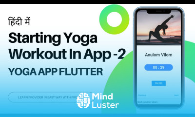 HINDI 23 Starting Yoga PART 2 Yoga App In Flutter Provider In Flutter