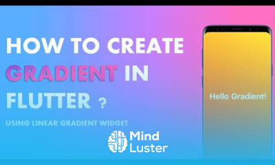 HINDI 21 How to make gradient background in flutter Flutter Linear Gradient Widget Tutorial