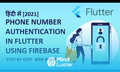 HINDI Flutter Firebase Mobile Phone Verification Firebase Auth 2021