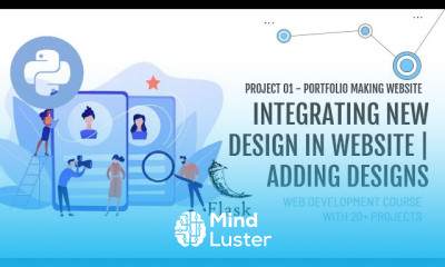 HINDI 8 Adding New Designs In Website Portfolio Maker Website In Flask Flask Website Projects