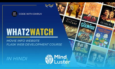 HINDI 01 Introduction To Project Movie Info Website Flask Web Development Course In Hindi