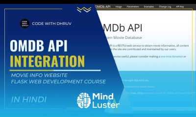 HINDI 04 OMDB API Integration Movie Info Website Flask Web Development Course In Hindi