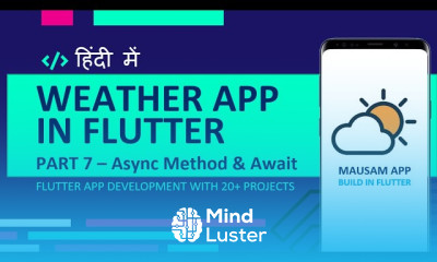 HINDI 7 Async Method In Flutter Await In Flutter Async and await explained in hindi Flutter