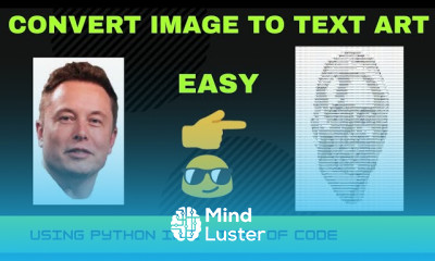 How to convert image to ASCII art How to convert image to text art Using Python Python Project