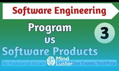 Lec 1 3 Program vs Software Products in Software Engineering in Hindi