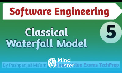 Lec 2 2 Classical Waterfall Model in Software Engineering in Hindi
