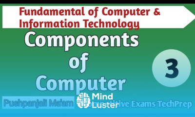 Components of Computer In FCIT BIT in Hindi