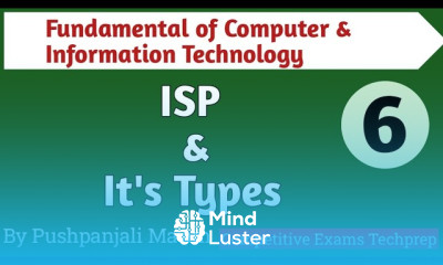 Internet Service Provider ISP in FCIT in Hindi