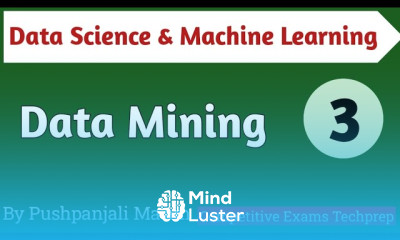 Lec 1 3 Data Mining in Data Science Machine Learning in Hindi
