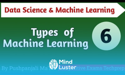 Lec 1 6 Types of Machine Learning in Hindi