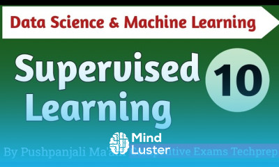 Supervised learning in Data Science and Machine Learning in Hindi