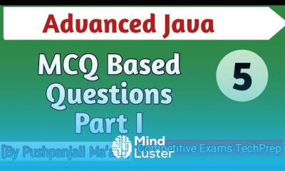 Advanced Java MCQ Based Questions Part I in Hindi