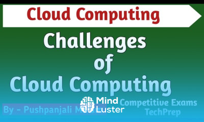 Lec 1 5 Challenges of Cloud Computing in Hindi