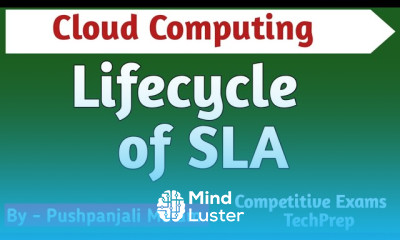 Lec 3 3 Lifecycle of SLA SLA Life Cycle in Cloud Computing in Hindi
