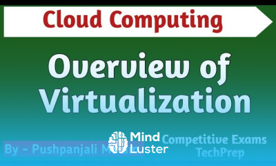 Lec 4 1 Overview of Virtualization in Cloud Computing in Hindi