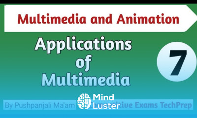 Lec 1 7 Applications of Multimedia in Hindi