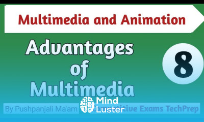 Lec 1 8 Advantages of Multimedia in Hindi