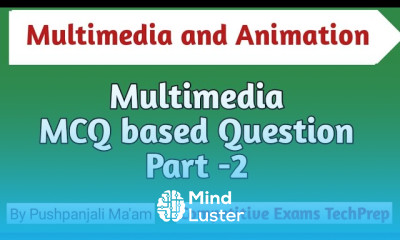 Multimedia MCQ Based Questions Part 2 in Hindi