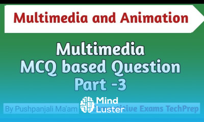 Multimedia MCQ Based Questions Part 3 in Hindi