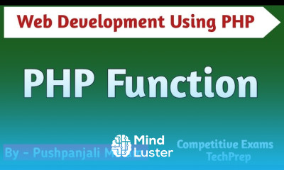 Lec 1 14 PHP Function in Hindi