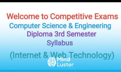 Internet Web Technology Syllabus for Diploma CSE 3rd Sem